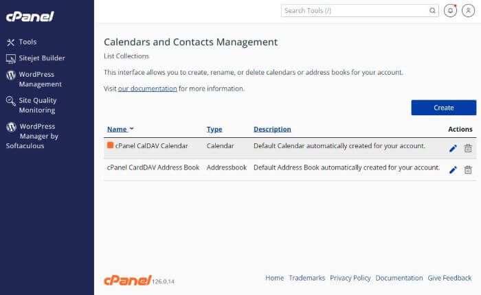 Calendar and Contact Management