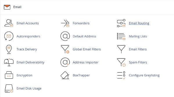 cPanel - Email